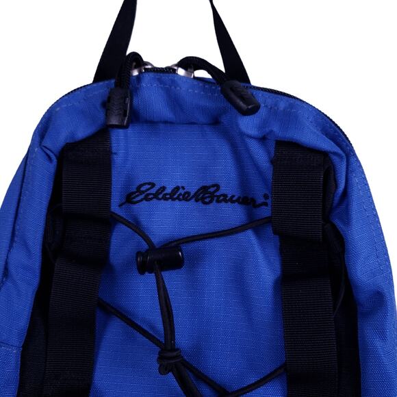 Eddie Bauer Adventurer 20L Backpack Hiking Travel Daypack Blue & Black - Picture 2 of 9